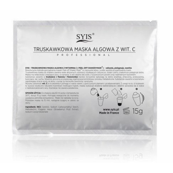 SYIS MASKA TRUSKAWKOWA SHAKER MUS ZMYWALNA 15G